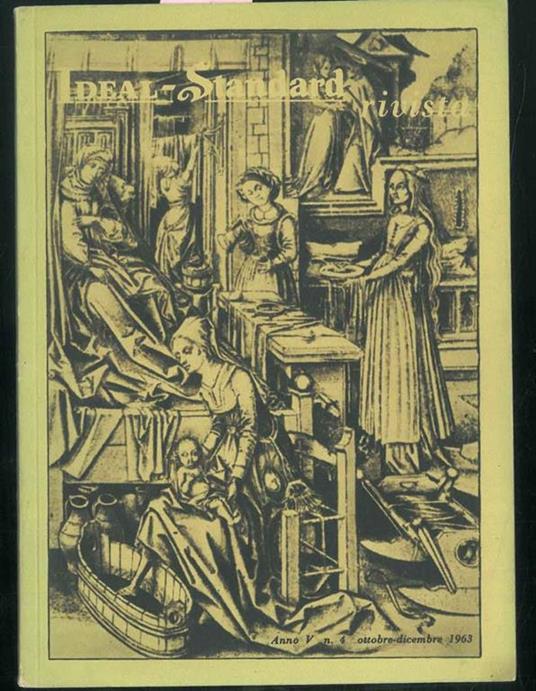 Ideal standard rivista. Anno V, numero 4, ottobre-dicembre 1963 - copertina