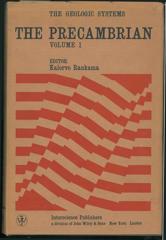 The Precambrian - Kalervo Rankama - copertina