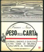 Il peso della carta. Giornali, sindaci e qualche altra cosa di Milano dall'unità al fascismo