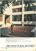 Architectural Record, n.9, September 1967. Building types study: Hospitals - design for a fast changing tecnology