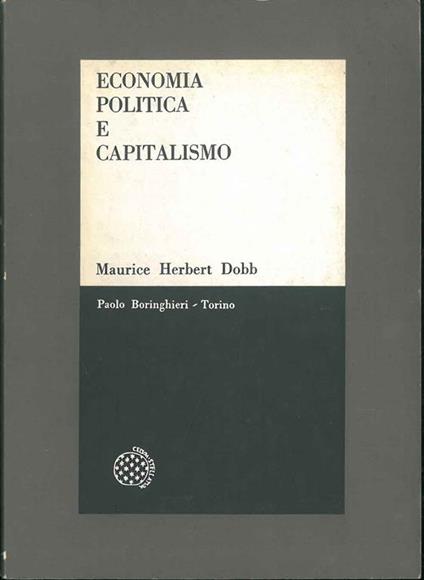 Economia politica e capitalismo - copertina