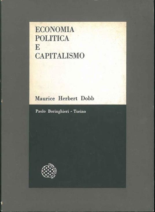 Economia politica e capitalismo - copertina