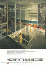Architectural Record N. 2, February 1971. Building types study: Stores & Shops - Design for merchandising