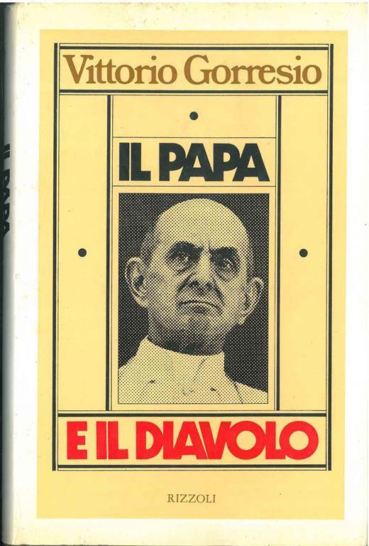 Il Papa e il diavolo - Vittorio Gorresio - copertina