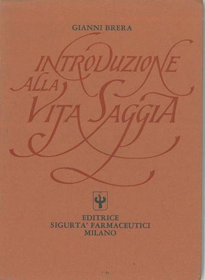 Introduzione alla vita saggia - Gianni Brera - copertina