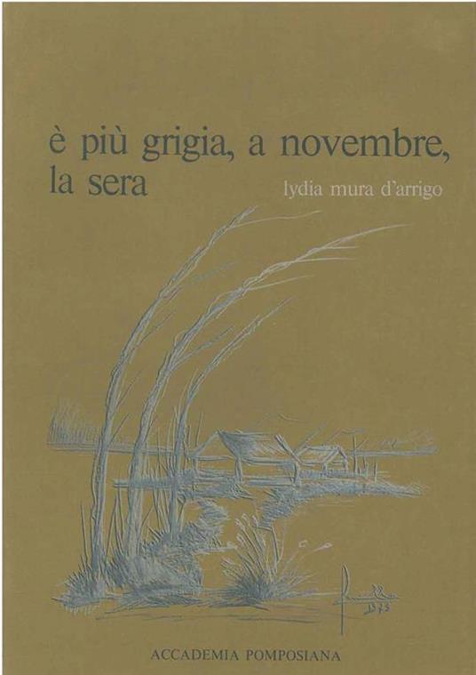 é più grigia, a novembre, la sera Introduzione di G. V. Vettori - copertina