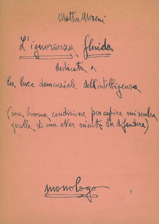 STUDIO BIBLIOGRAFICO ORFEO LIBRERIA ANTIQUARIA S.A.S.