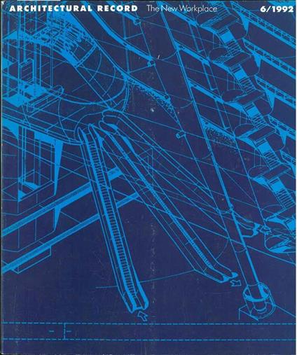 Architectural Record N.6 / 1992. The New Workplace - copertina