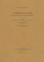 Currenti Calamo. Scritti pubblicati in 