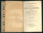 Collezione completa delle commedie. Tomo XXXVI. La casa nova, La Buona madre, La Bella selvaggia.