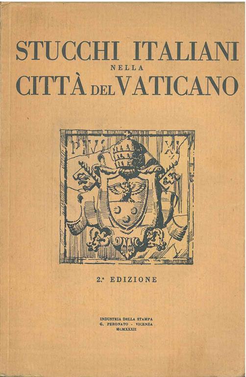 Stucchi italiani nella Città del Vaticano - Giuseppe De Mori - copertina