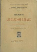Elementi di legislazione rurale
