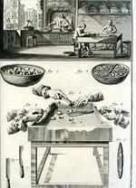 Recueil de planches, sur les Sciences, les Arts Liberaux, et les Arts Méchaniques, avec leur explication. Troisiéme livraison. Bouchonnier