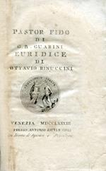 Pastor Fido - Euridice