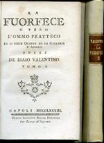 La Fuorfece o vero l'ommo pratteco co li diece Quatre de la Gallaria d'Apollo. Opere