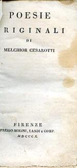 Poesie originali