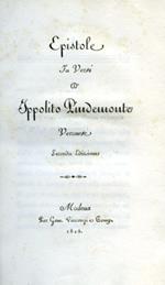 Epistole in Versi. Seconda Edizione