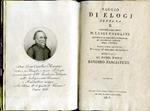 Saggio di Elogj senza la R composti. Edizione quinta emendata, ed aumentata dal medesimo. Dedicati al nobil uomo Bandino Panciatichi
