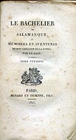 Le Bachelier de Salamanque, ou Mémoires et Aventures de Don Chérubin de la Ronda