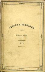 Strenna Italiana per l'anno 1836. Anno III