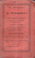 Il Pungilingua ridotto alla sua vera lezione da Monsignor Giovanni Bottari