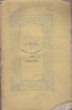 L' Iride. Albo felsineo per l'anno 1851. Anno XVI