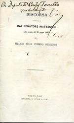 Discorso pronunciato dal Senatore Matteucci nella tornata del 26 giugno 1863 sul bilancio della Pubblica Istruzione