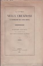 L' uomo nella creazione e il materialismo nella scienza moderna. Considerazioni