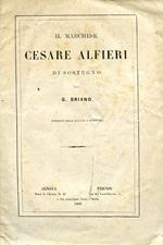 Il Marchese Cesare Alfieri di Sostegno. Estratto dalla Rivista Universale