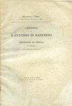 Abbadia di S. Antonio di Ranverso e Defendente de Ferrari da Chivasso Pittore dell'ultimo dè Paleologi