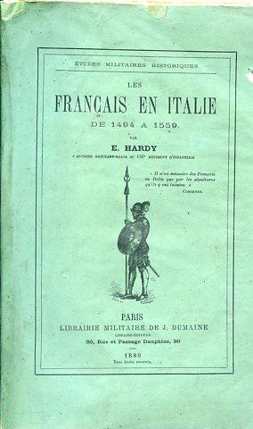 Les Français en Italie de 1494 a 1559 - Marie Joseph Félix Edouard Hardy - copertina