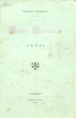 Prima Battaglia. Versi
