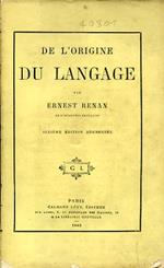 De l'origine du langage. Sixiéme édition augmentée