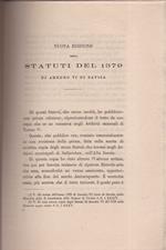 Nuova edizione degli statuti del 1379 di Amedeo VI di Savoia