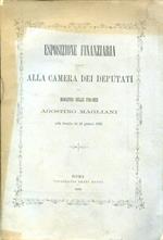 Esposizione finanziaria fatta alla Camera dei Deputati dal Ministro delle Finanze nella tornata del 24 gennaio 1886