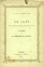 Le Alpi. Ricordanze storiche. Carme