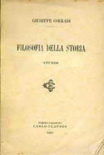 Filosofia della storia. Studio