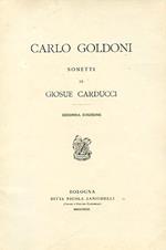 Carlo Goldoni. Sonetti. Seconda edizione