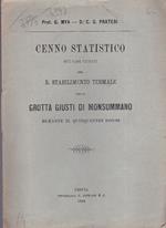 Cenno statistico sui casi curati nel R. Stabilimento termale della Grotta Giusi di Monsummano durante il quinquennio 1889-93