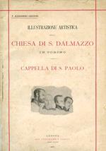 Illustrazione artistica della Chiesa di S. Dalmazzo in Torino. Cappella di S. Paolo