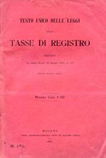 Testo unico delle leggi sulle tasse di registro emanato con Regio decreto 20 maggio 1897 n. 217