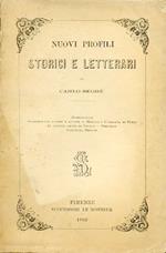 Nuovi profili storici e letterari. Guicciardini. Shakespeare autore e attore. Goethe e Carlotta di Stein. Il cattivo genio di Nelson. Sheridan. Carlotta Brontë