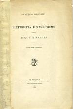 Elettricità e magnetismo nelle acque minerali. Cenni bibliografici