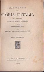 Una nuova pagina della storia d'Italia ossia la vera fine dell'ultima dinastia longobarda e l'origine del potere temporale dei Papi. (Da documenti inediti). Secolo ottavo e nono