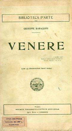 Venere - Giuseppe Baracconi - copertina