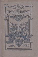 Boletin de la Dirección de Fomento 1909. Lima Perù. Año VII Abril N. 4