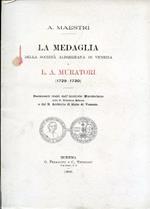 La medaglia della Società Albrizziana di Venezia a L. A. Muratori (1729 -1730). Documenti tratti dall'Archivio Muratoriano della R. Biblioteca Estense e del R. Archivio di Stato di Venezia