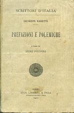 Prefazioni e polemiche. A cura di Luigi Piccioni