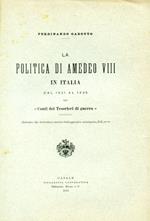 La politica di Amedeo VIII in Italia dal 1431 al 1435 nei 