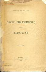 Saggio bibliografico sulla Basilicata